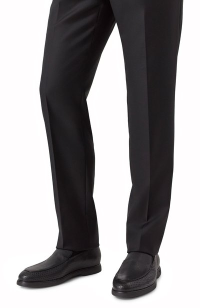 Кожаные лоферы ZILLI, арт. H0143BM1968VZTP02, фото 3