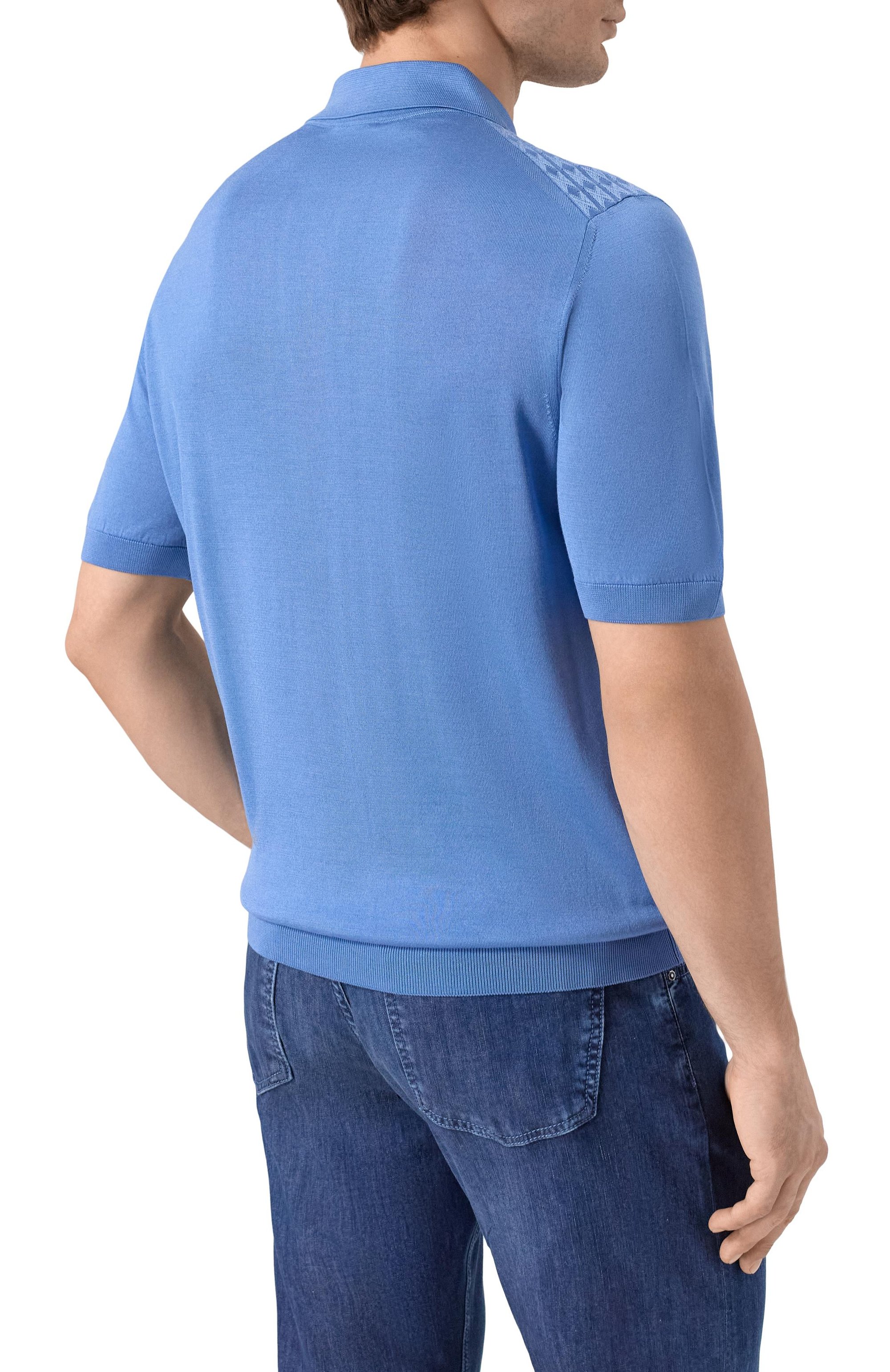 Поло из шелка и хлопка STEFANO RICCI, арт. K212038P31/F26194_002, фото 4