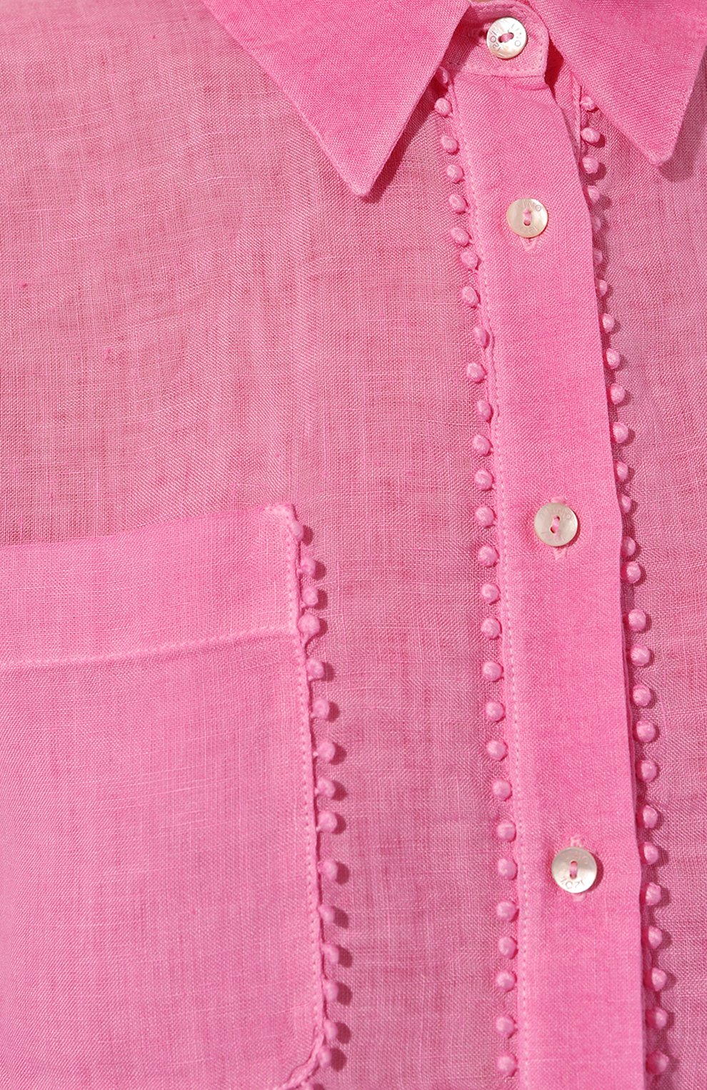 Льняная рубашка 120% LINO, арт. YIW19N3/000B317/S00, фото 5