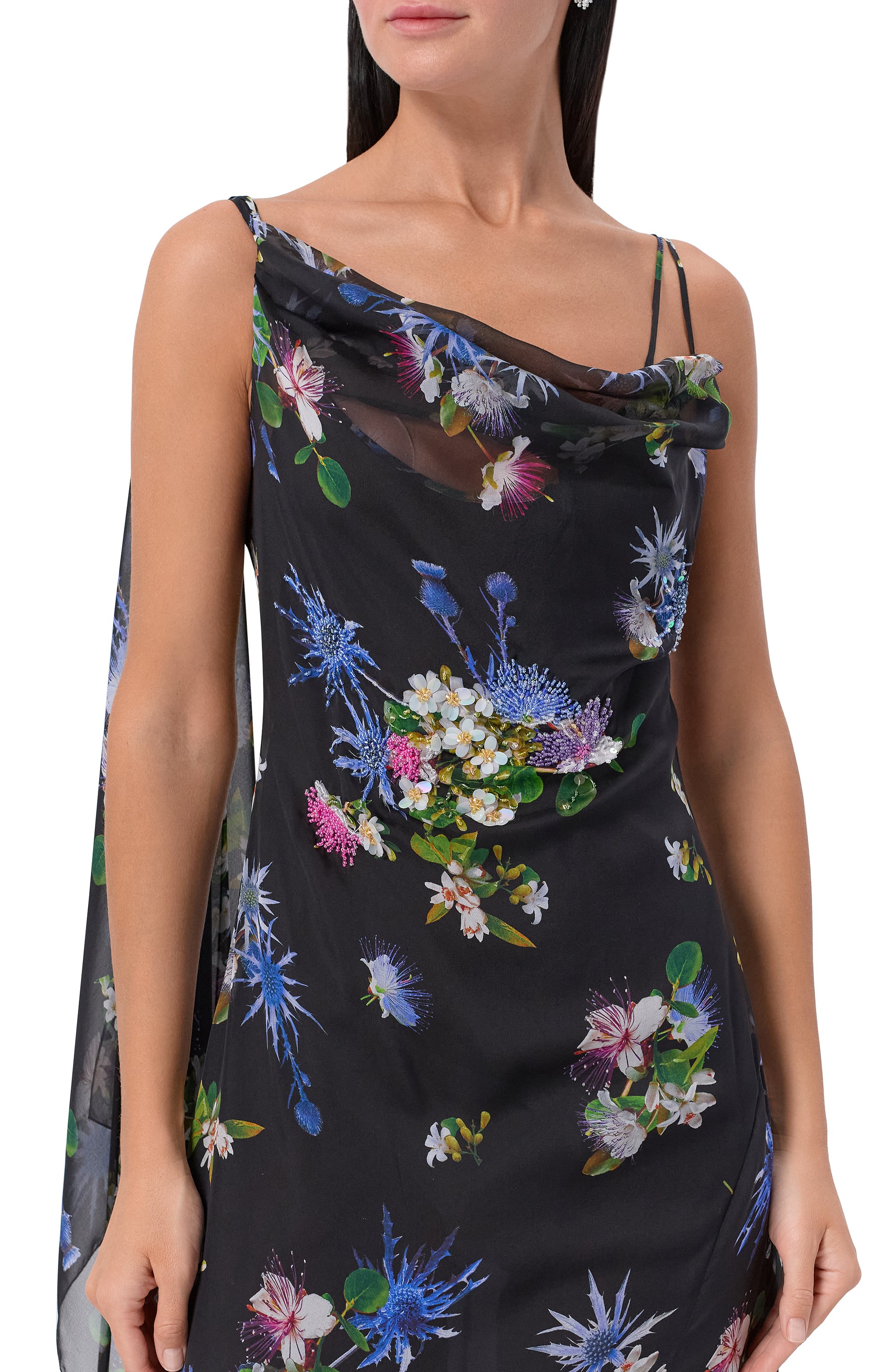 Шелковое платье BLUMARINE, арт. 4A367A, фото 4