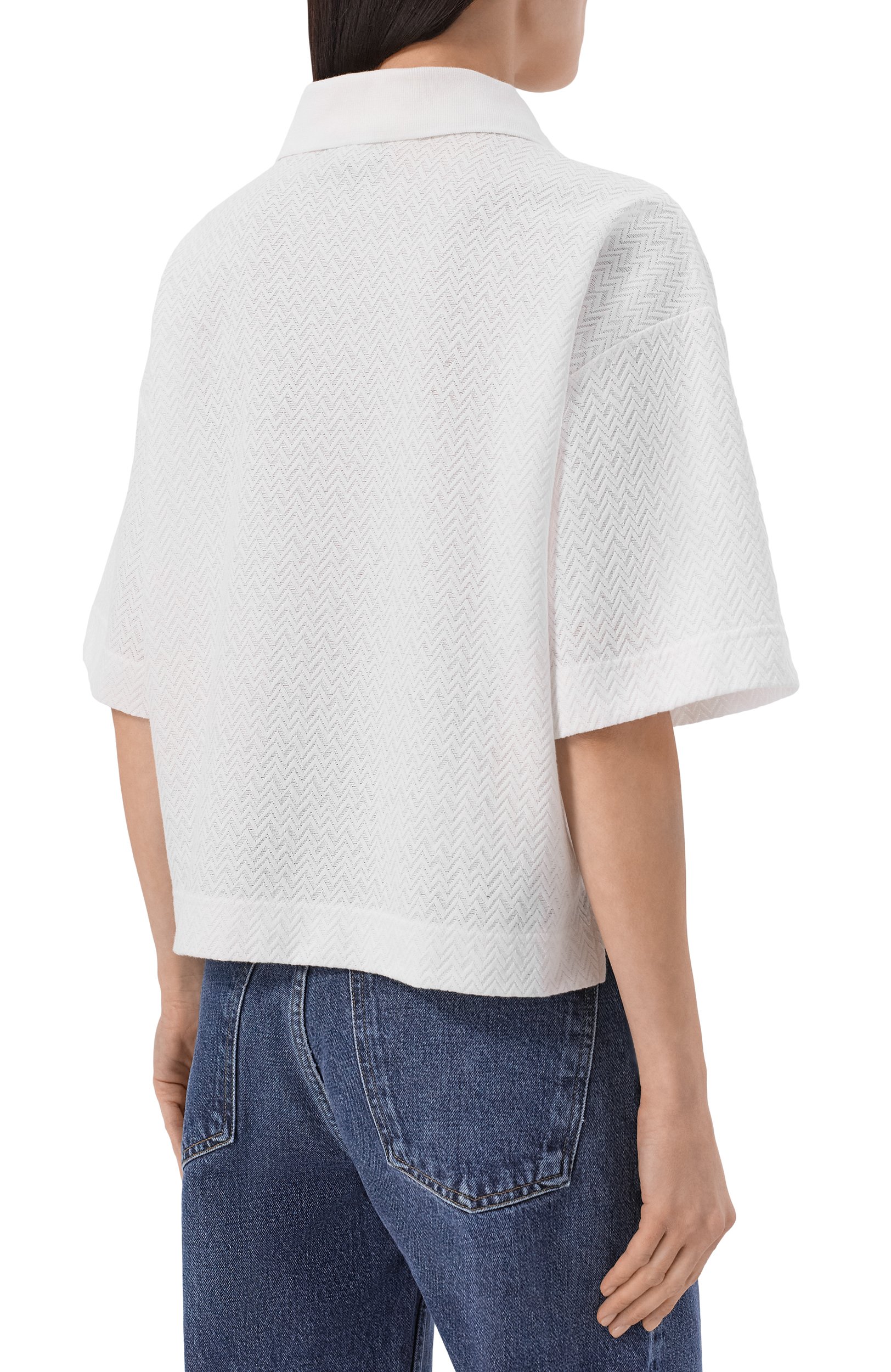 Хлопковое поло EMPORIO ARMANI, арт. EW004721/AF25874, фото 4