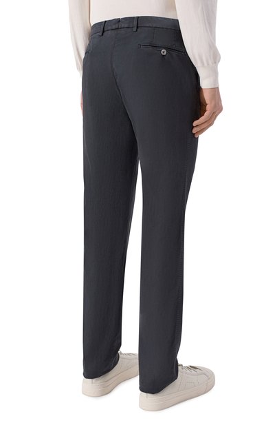 Брюки из хлопка и шелка MARCO PESCAROLO, арт. SLIM80/5300, фото 4