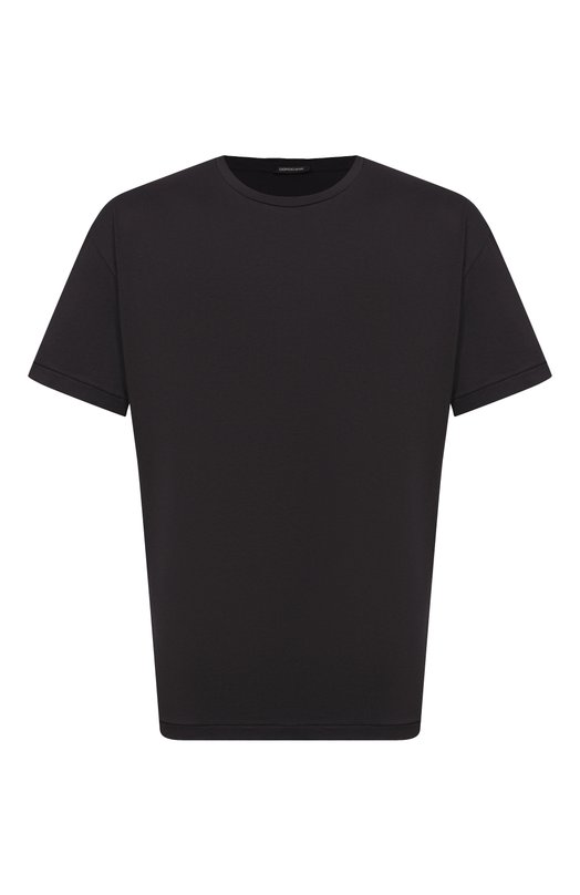 Хлопковая футболка Giorgio Brato TX26S1908C0TM Чёрный TX26S1908C0TM