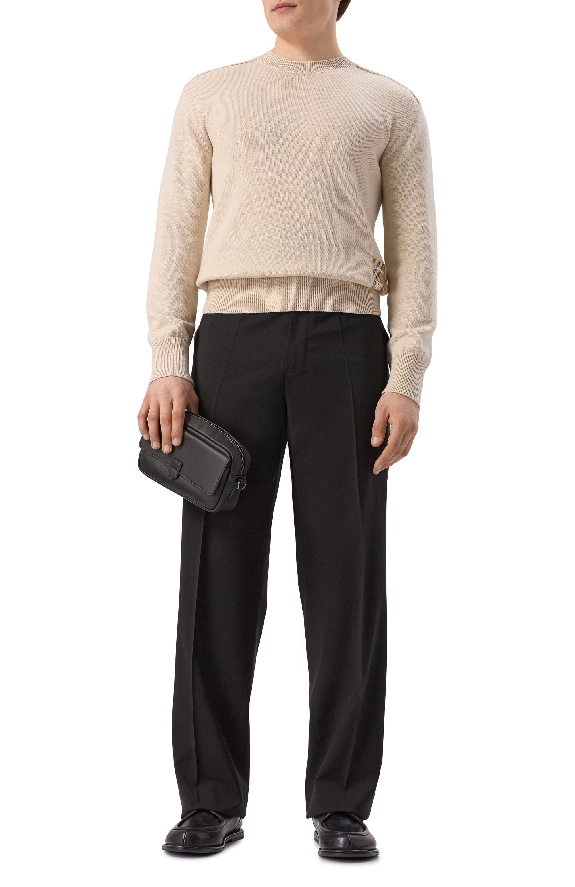 Сумка CANALI черного цвета по цене 67450 руб., арт. P326043/NA00206, фото 7 Сумка CANALI, арт. P326043/NA00206, фото 7