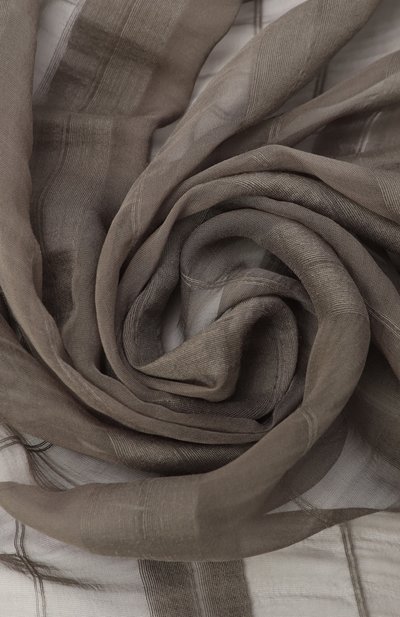 Шарф из шелка и шерсти GIORGIO ARMANI, арт. GW001013/AF15272, фото 3