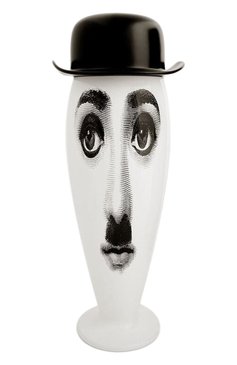 Ваза smilzo charlot FORNASETTI белого цвета, арт. F0R-10536 | Фото 1 (Региональные ограничения белый список (Axapta Mercury): Не проставлено; Нос: Не проставлено; Ограничения доставки: fragile-2)