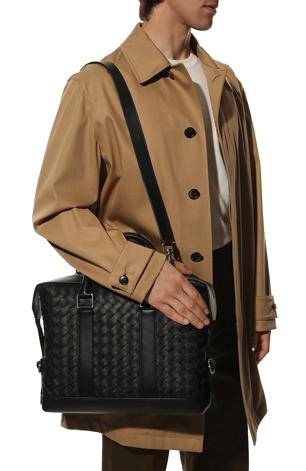 Кожаная сумка для ноутбука BOTTEGA VENETA, арт. 679899/V0E52, фото 6