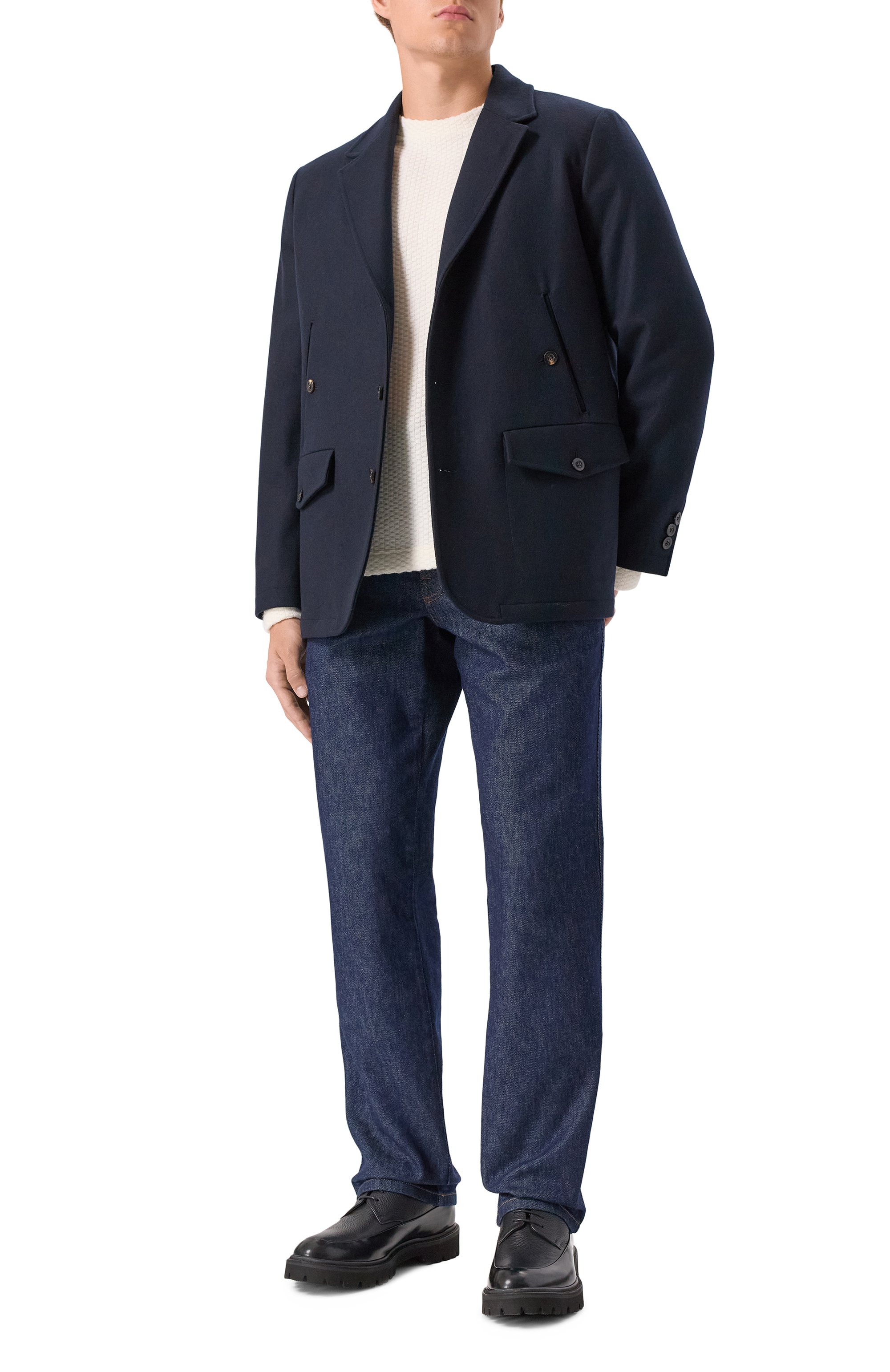 Шерстяное пальто BOGLIOLI, арт. 0C0198/FB4710, фото 2