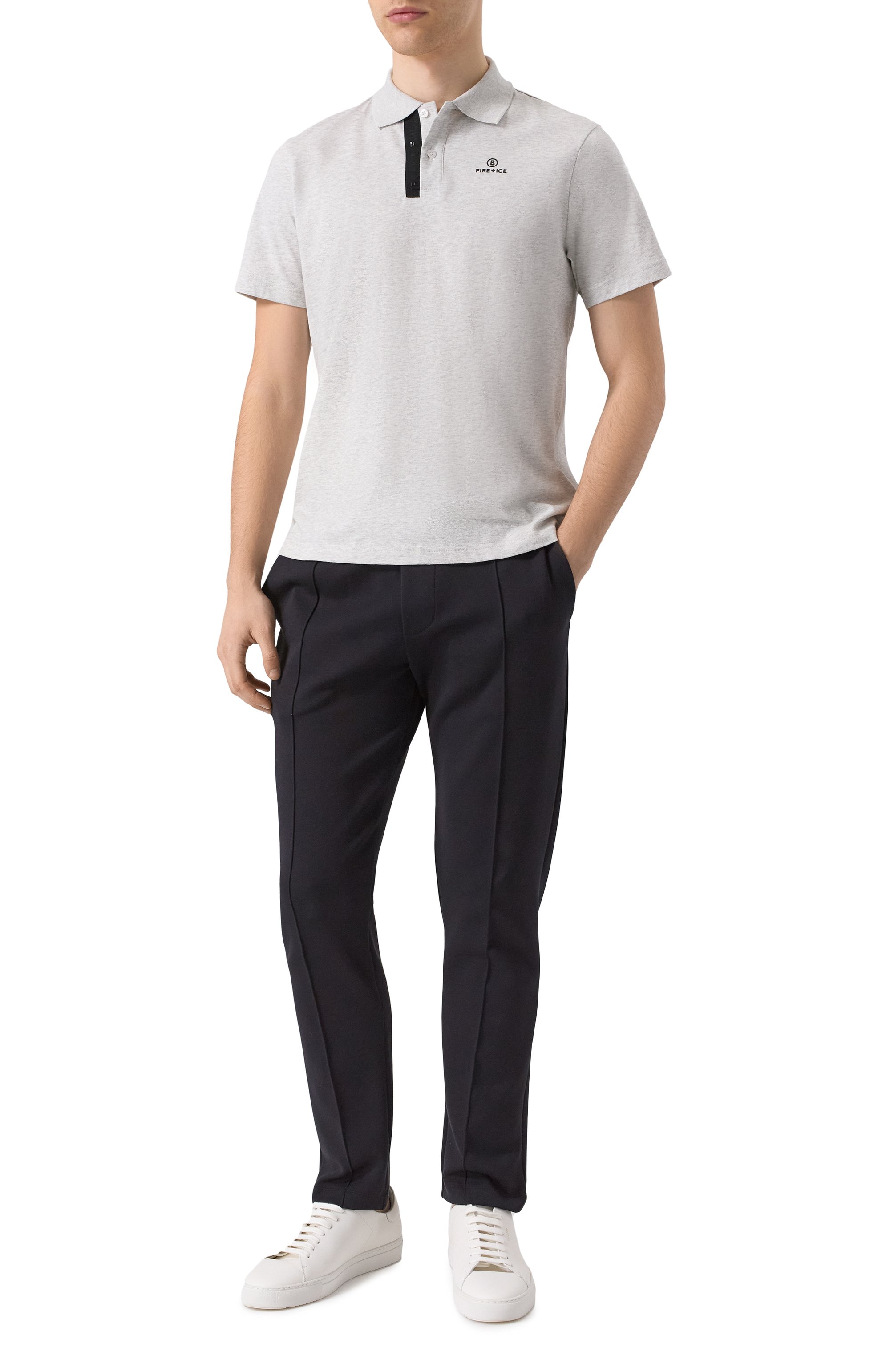 Хлопковое поло BOGNER FIRE+ICE, арт. 54377310, фото 2