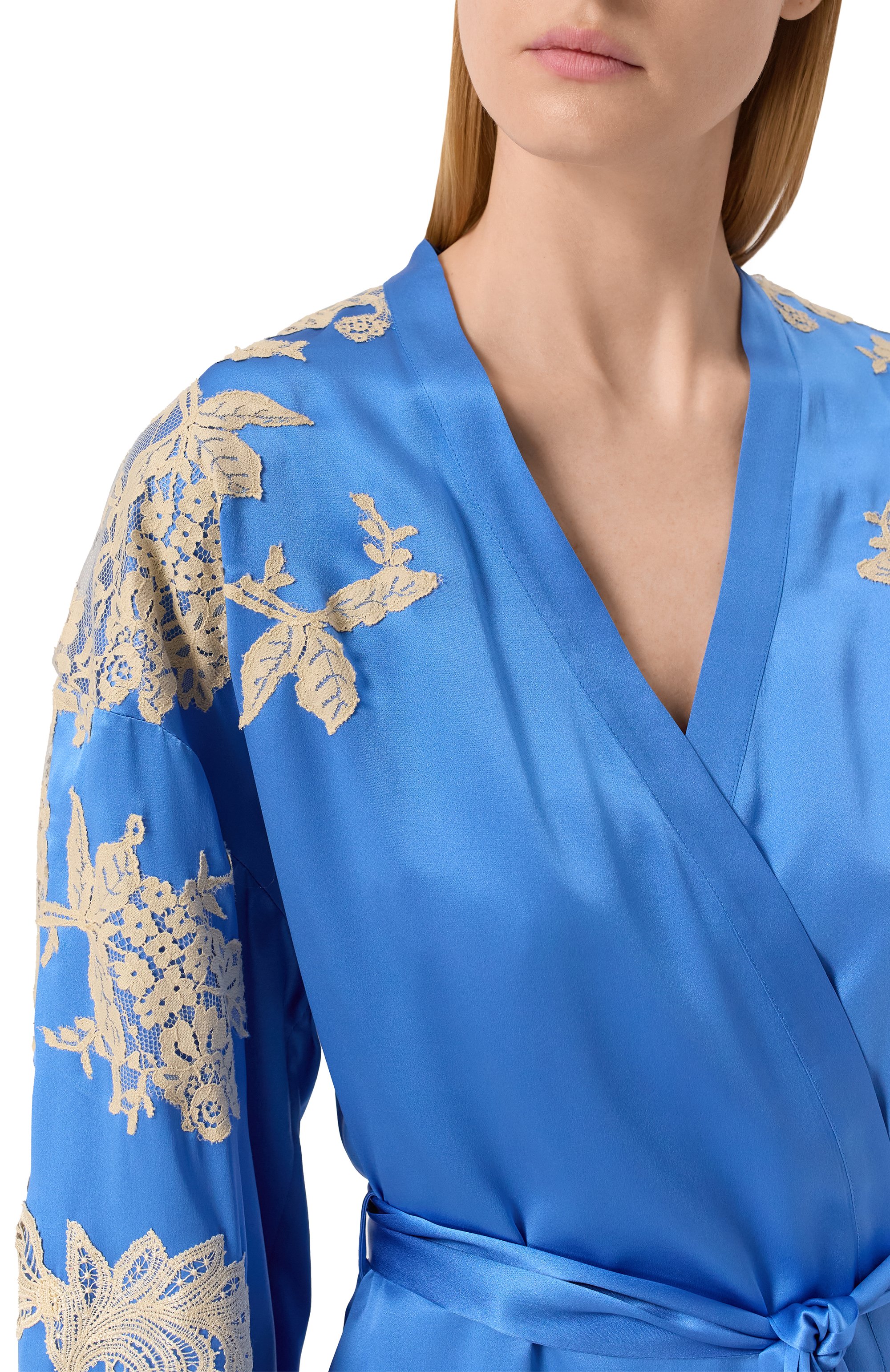 Шелковый халат MARJOLAINE, арт. 3APO2001, фото 5