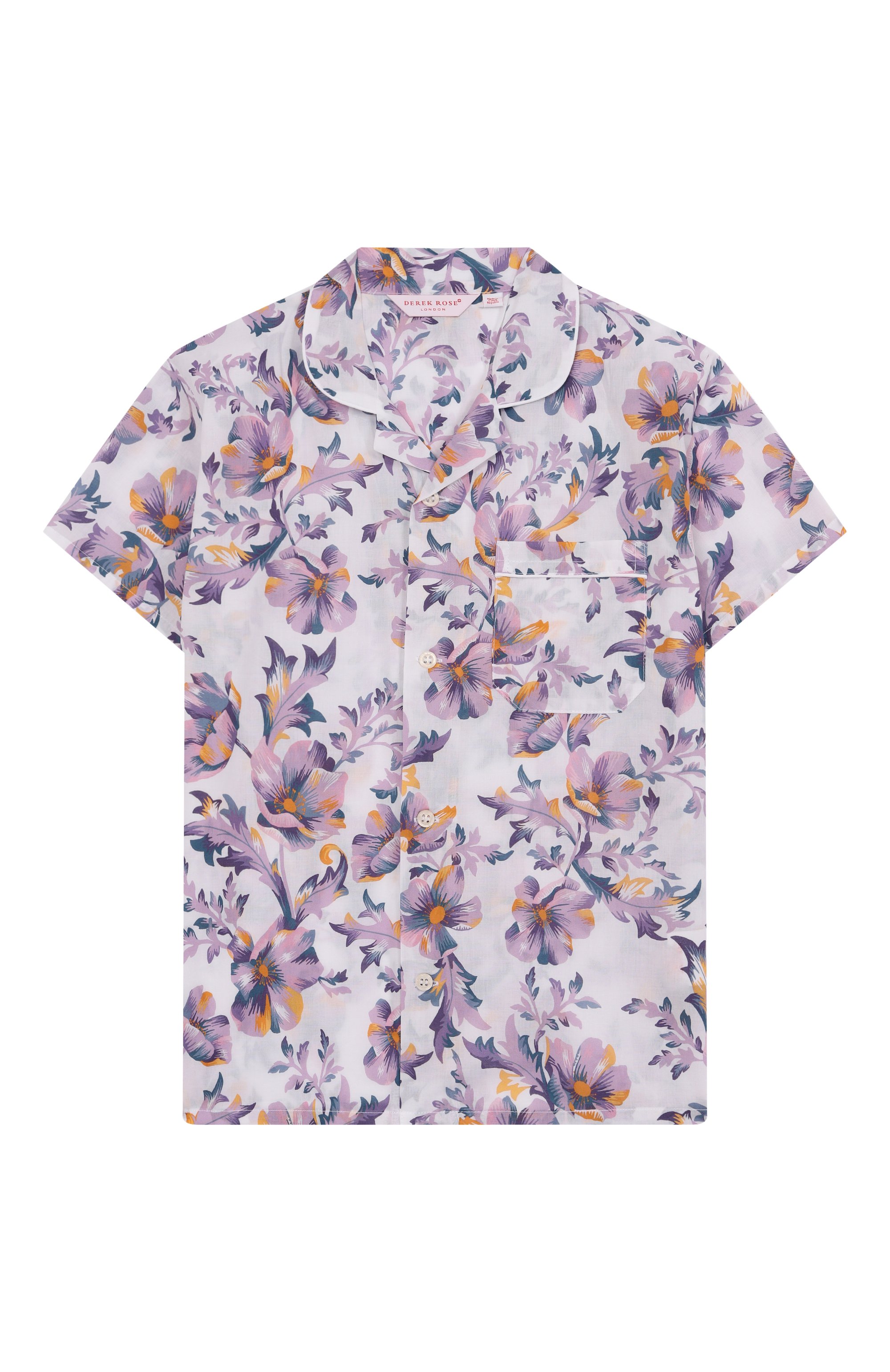 Хлопковая пижама DEREK ROSE, арт. 7035-LEDB081, фото 2