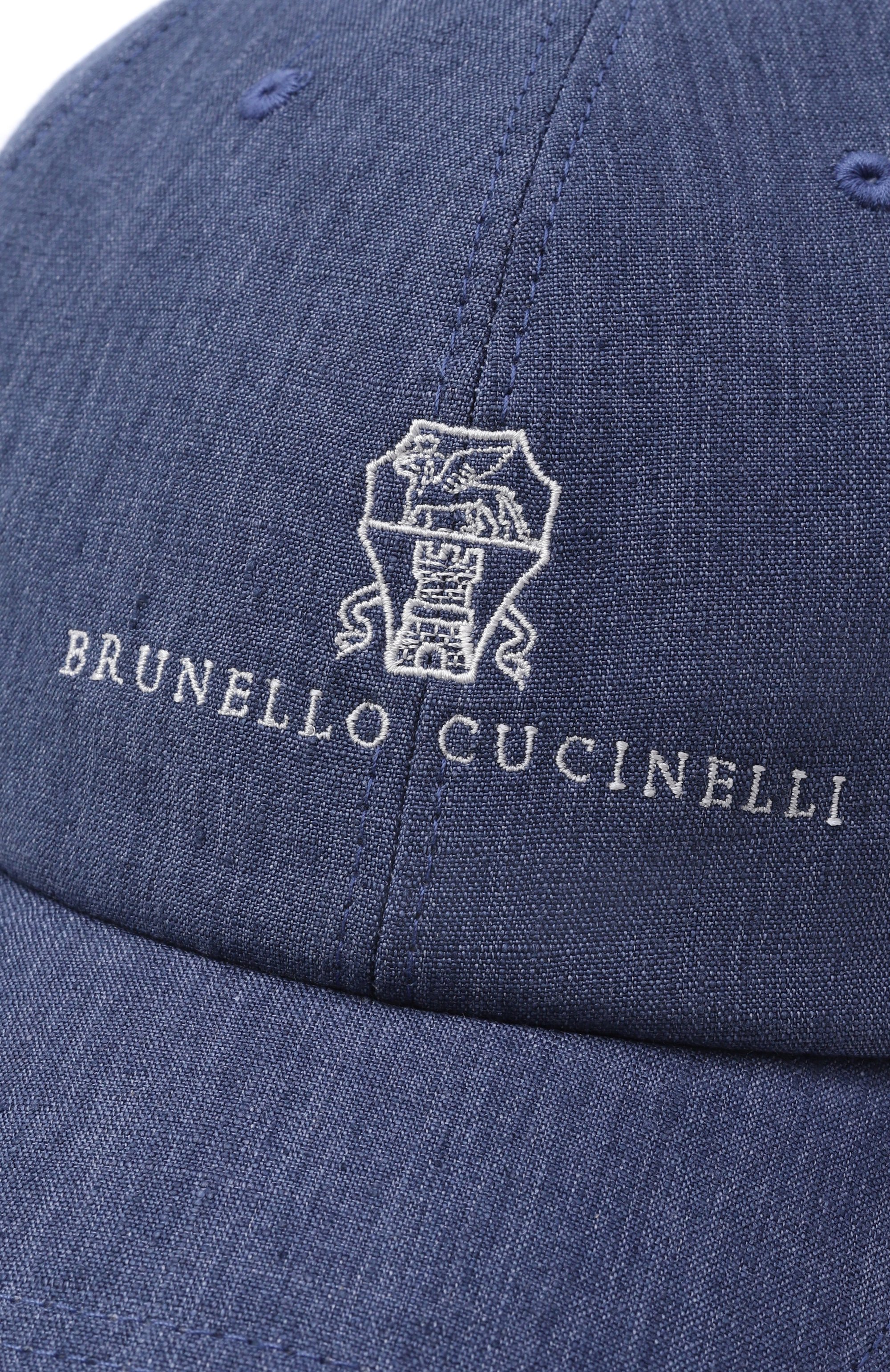 Льняная бейсболка BRUNELLO CUCINELLI, арт. MH2489850, фото 3