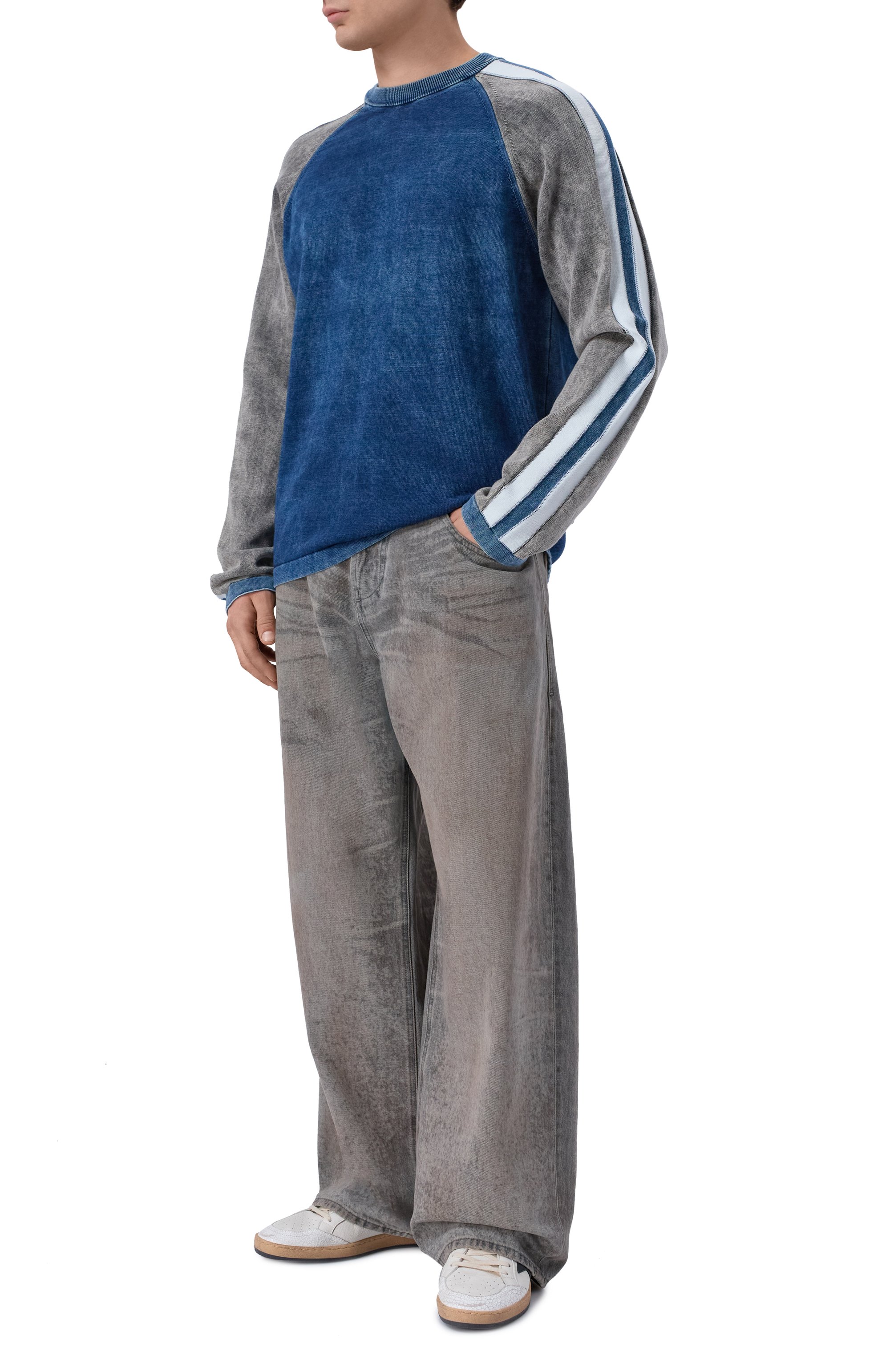 Хлопковый джемпер DIESEL, арт. A20894/0WICF, фото 2