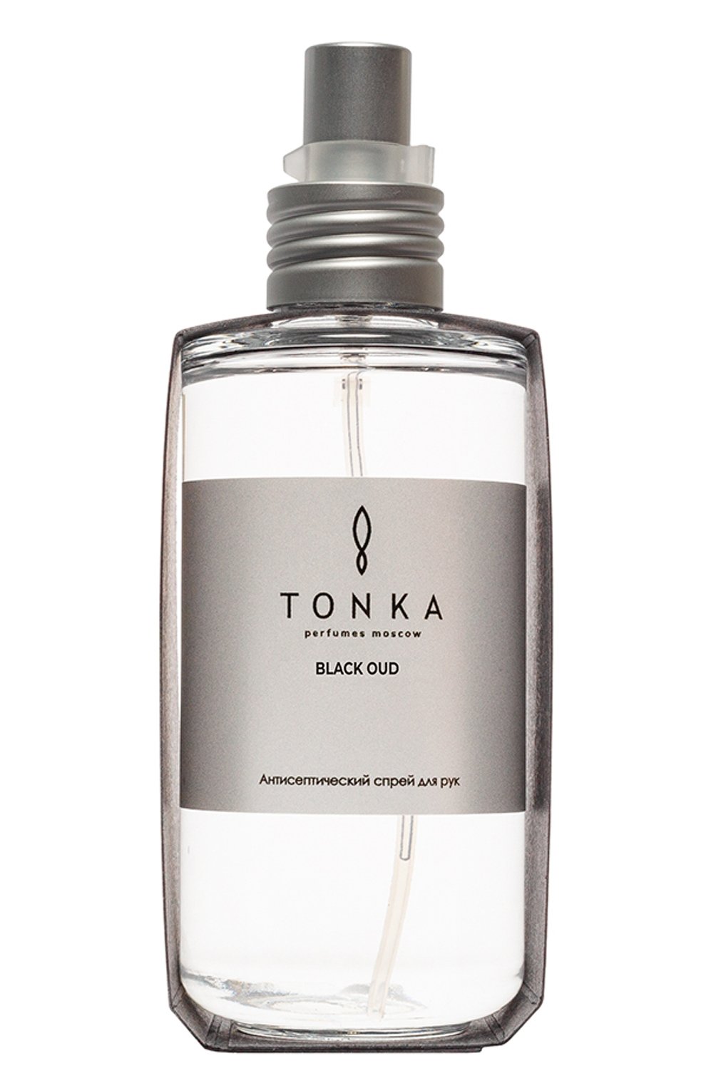 Антисептический спрей для рук black oud (100ml) TONKA PERFUMES MOSCOW бесцветного цвета по цене 1200 руб., арт. 4665304436441, фото 1 Антисептический спрей для рук black oud (100ml) TONKA PERFUMES MOSCOW, арт. 4665304436441, фото 1