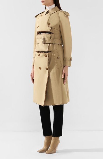 Пальто с меховой подкладкой BURBERRY, арт. 4560611, фото 3