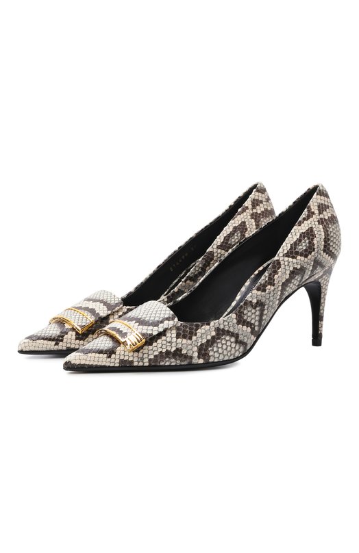 Кожаные туфли Evolve 75 Sergio Rossi B14490/MCAS32 Серый B14490/MCAS32