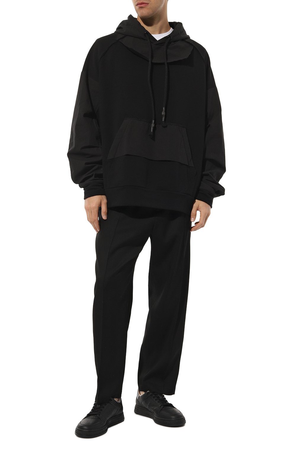 Кожаные кеды quinn PREMIATA черного цвета по цене 36500 руб., арт. QUINN/VAR6564, фото 2 Кожаные кеды quinn PREMIATA, арт. QUINN/VAR6564, фото 2