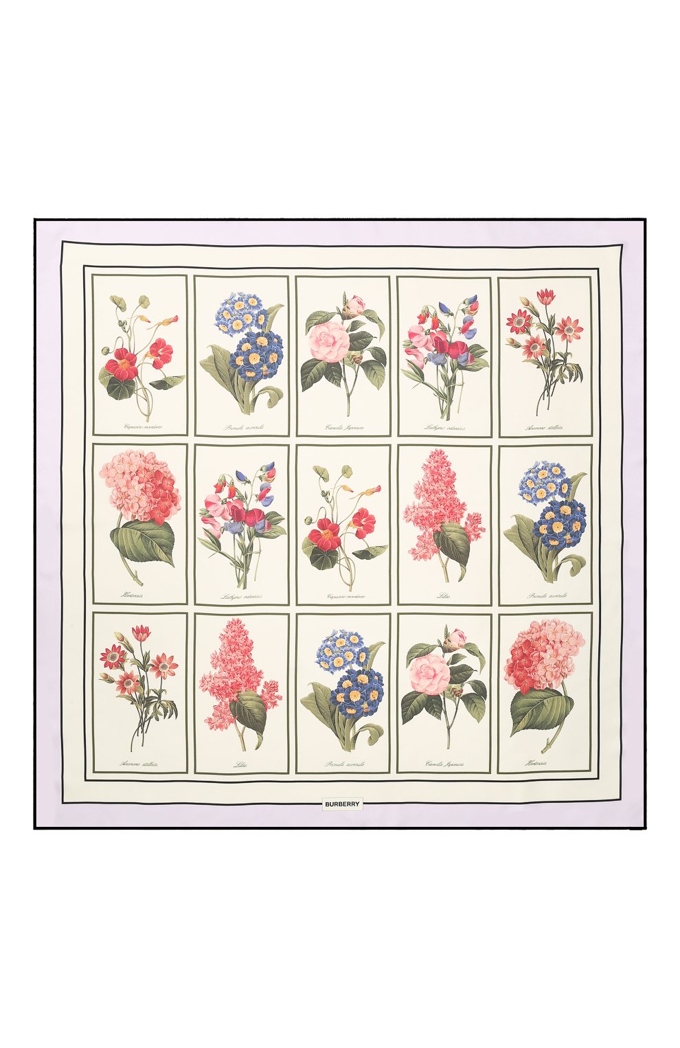 Шелковый платок BURBERRY, арт. 8027268, фото 3