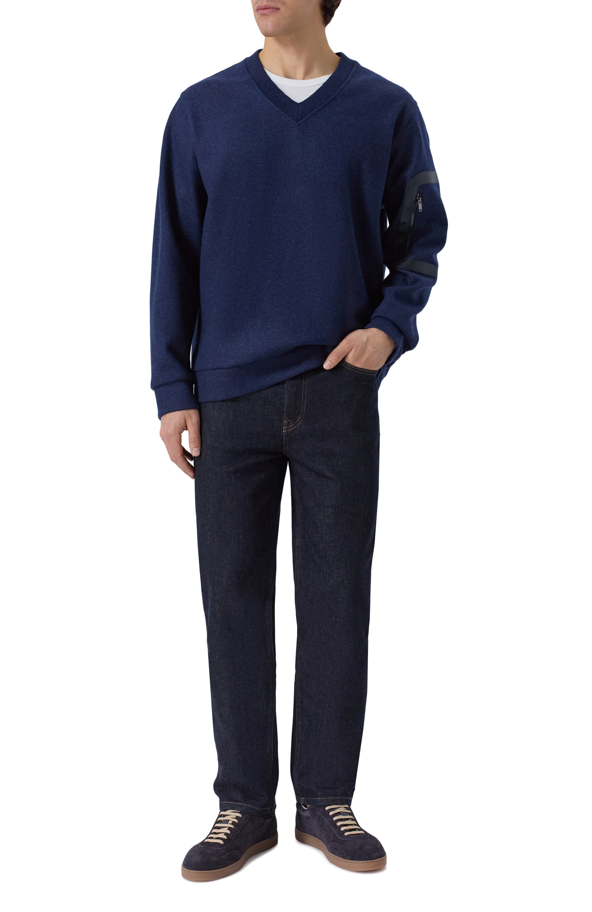 Свитшот из шерсти и кашемира MVST, арт. M25.1PM.H002/15951, фото 2