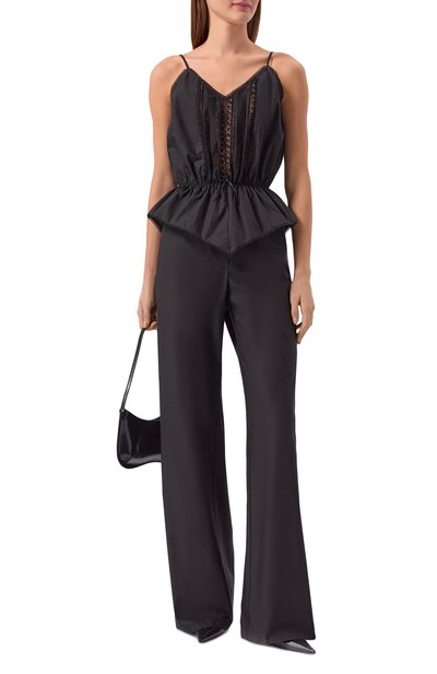 Женские хлопковые брюки MSGM, арт. 4041MDP08/267112