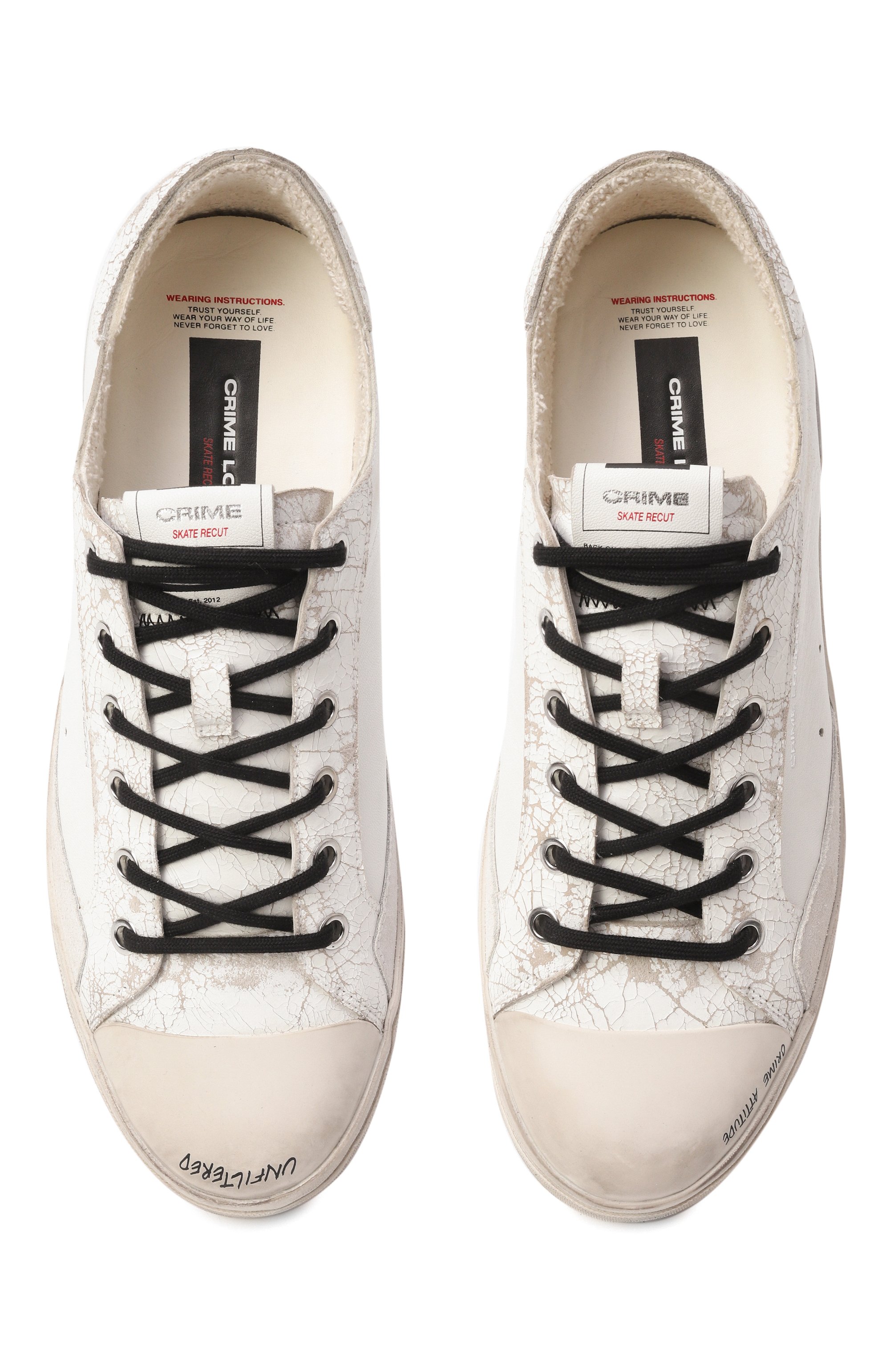 Кожаные кеды sk8 recut CRIME LONDON, арт. 14130PP7, фото 6