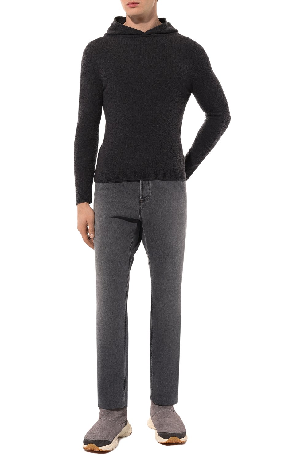 Худи из шерсти и кашемира DANIELE FIESOLI, арт. DF7062, фото 2