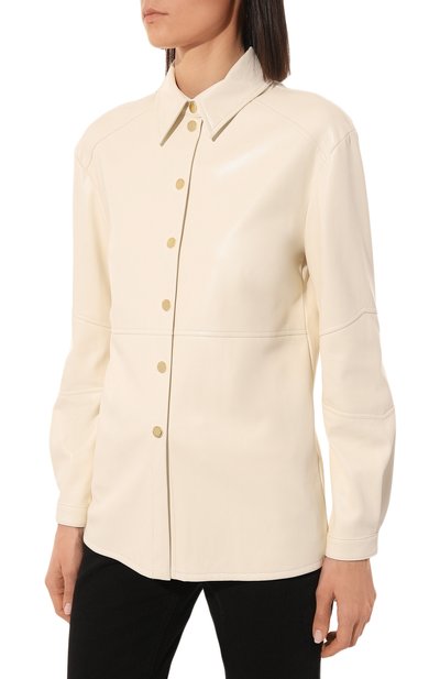 Рубашка из экокожи PATRIZIA PEPE, арт. 8C0578_E005, фото 3