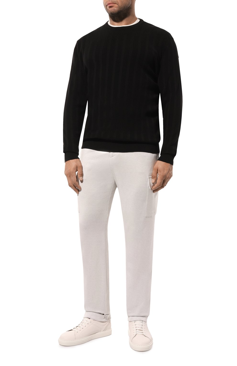 Брюки-карго из  хлопка и шелка MARCO PESCAROLO, арт. T0R/47Y09, фото 2