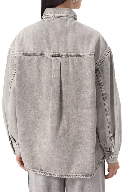 Джинсовая рубашка IRO, арт. WP18ALYSS0N, фото 4