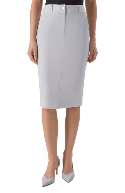 Шерстяная юбка KITON, арт. D50209K0102473, фото 3