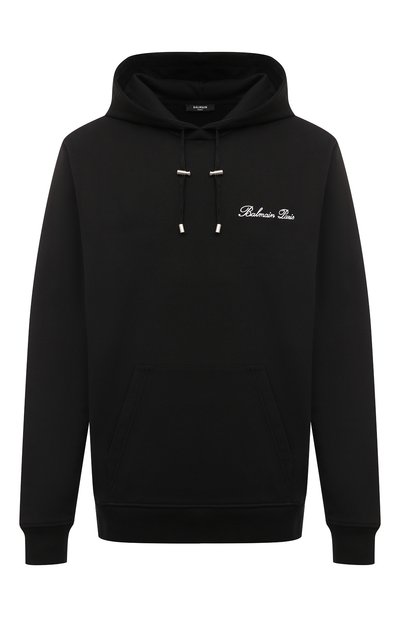 Мужской хлопковое худи BALMAIN, арт. DH1JT047/BC78