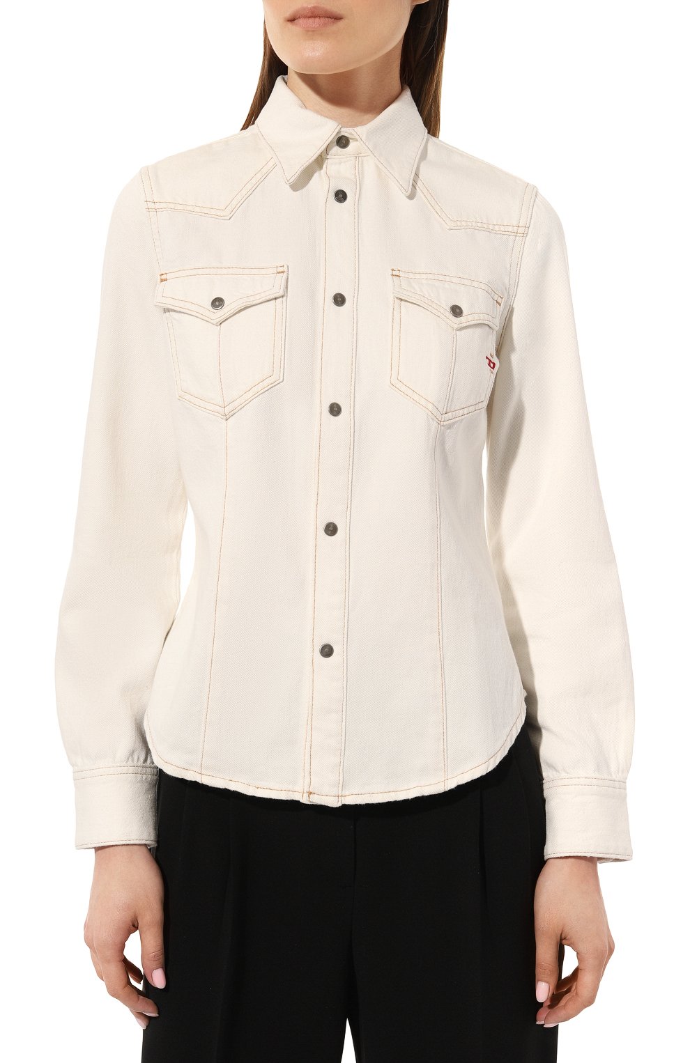 Джинсовая рубашка DIESEL, арт. A09966/0CGAE, фото 3