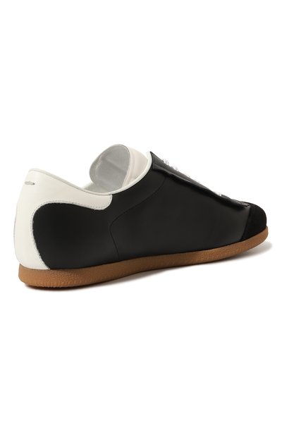 Кожаные кеды feather light MAISON MARGIELA черного цвета по цене 49950 руб., арт. S57WS0465/P4308, фото 5 Кожаные кеды feather light MAISON MARGIELA, арт. S57WS0465/P4308, фото 5