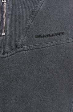Хлопковый свитшот ISABEL MARANT ETOILE, арт. SW0150FA/C1G03E, фото 6