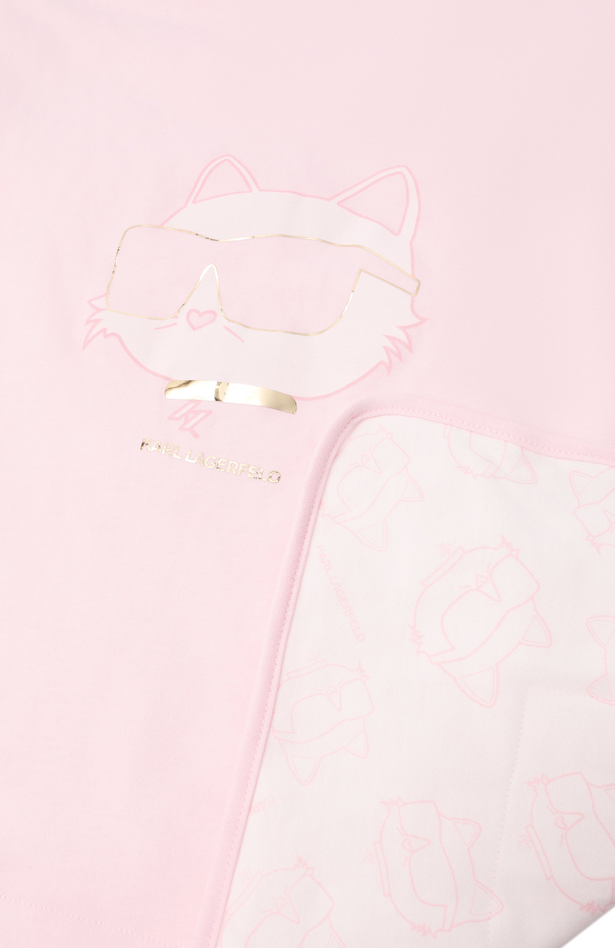 Хлопковый плед KARL LAGERFELD KIDS, арт. Z31234, фото 2