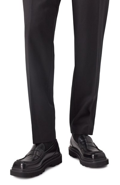 Кожаные пенни-лоферы city trek DOLCE & GABBANA, арт. A30204/A1203, фото 3