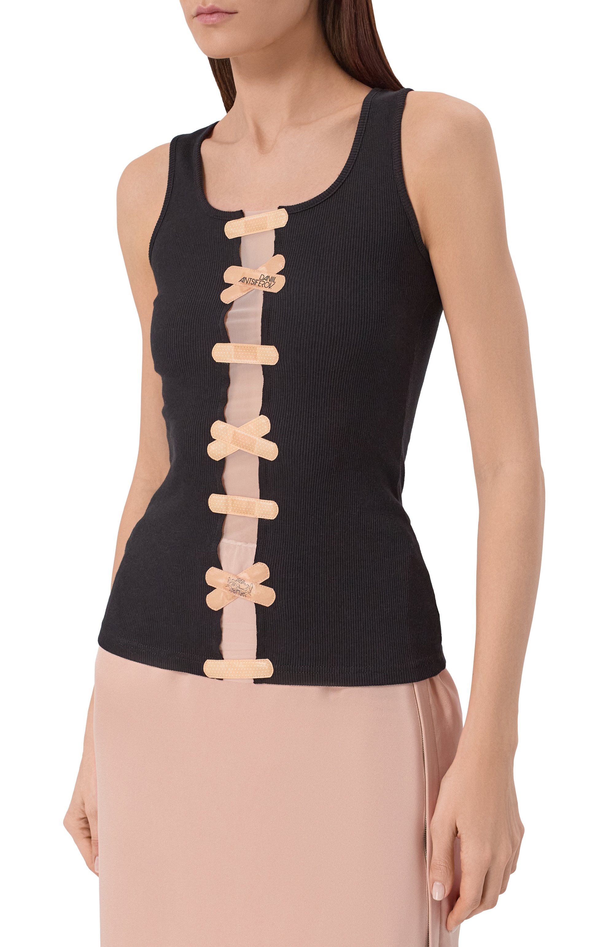 Хлопковый топ DANIIL ANTSIFEROV, арт. DA_3105.9005.026, фото 3