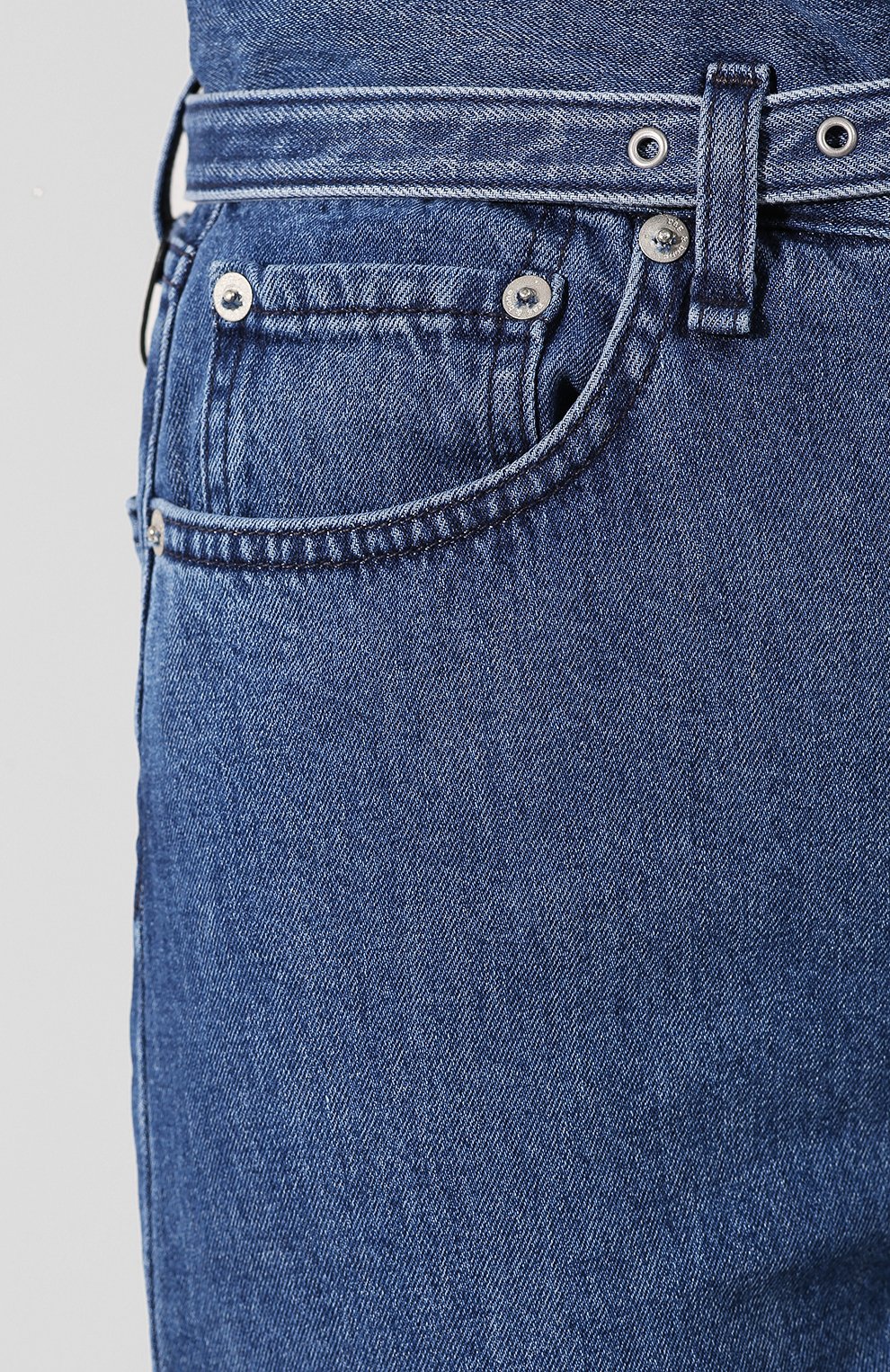 Джинсы RAG AND BONE синего цвета по цене 49700 руб., арт. WDD19H2697K3BG, фото 5 Джинсы RAG AND BONE, арт. WDD19H2697K3BG, фото 5
