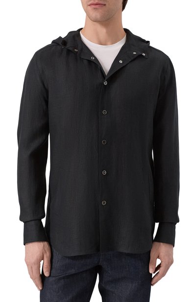 Льняная рубашка KITON, арт. UMCMARH0969003, фото 3