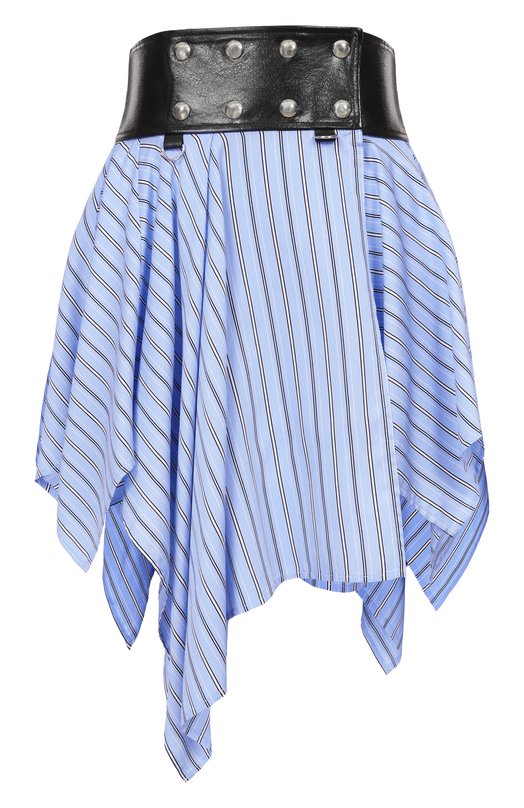 Юбка из вискозы Iro WM31UMBY Голубой WM31UMBY