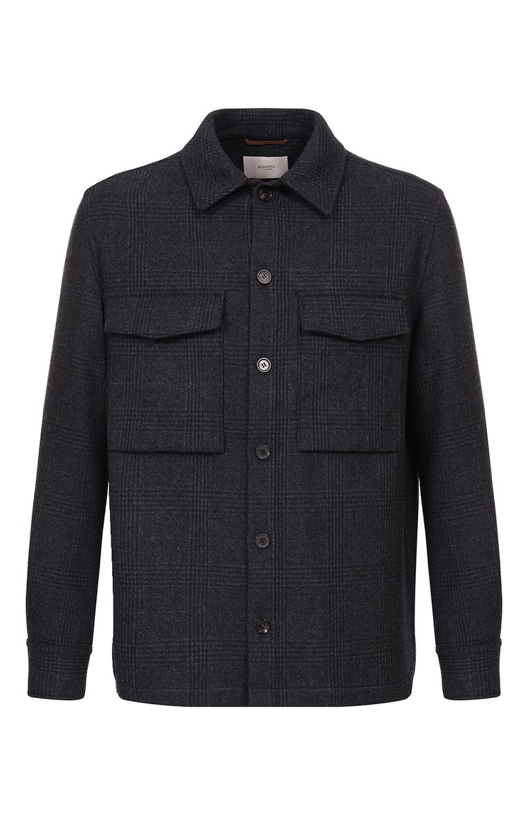 Куртка-рубашка из шерсти и кашемира AGNONA, арт. TD07U7S Y/D1Q02, фото 1