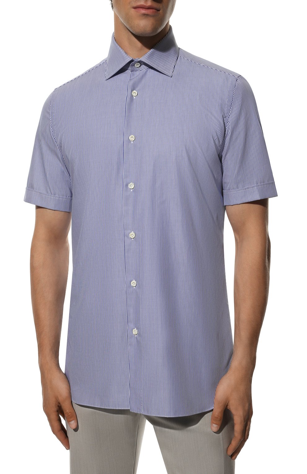 Хлопковая рубашка GIAMPAOLO, арт. 608/TS15017/NICA C0N, фото 3