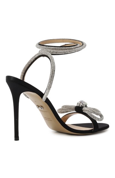 Текстильные босоножки double bow 110 MACH & MACH, арт. R24-S0444-CRP-600, фото 5