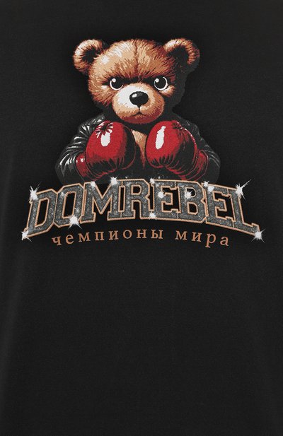 Хлопковая футболка DOMREBEL, арт. M PUNCHLINE/T-SHIRT, фото 5