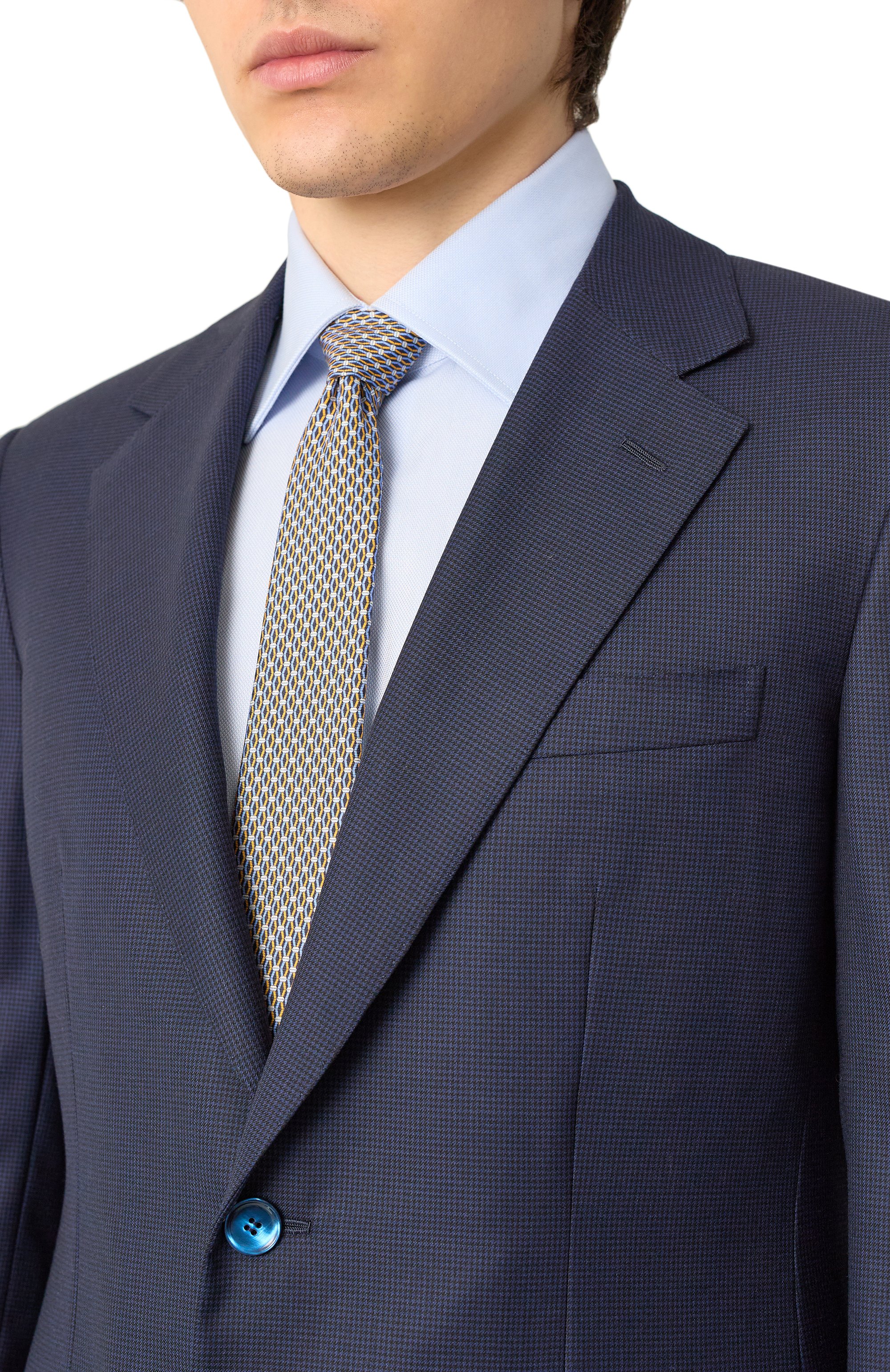 Шелковый галстук CANALI, арт. 18/HS04265, фото 2