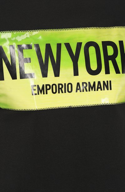 Хлопковая футболка EMPORIO ARMANI, арт. 3H1T62/1J30Z, фото 5