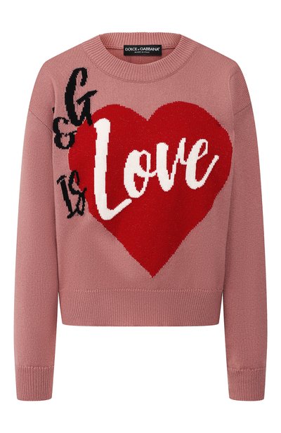 Женский кашемировый пуловер DOLCE & GABBANA, арт. FX364T/JAWLI