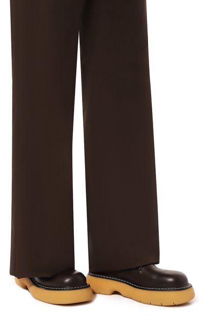 Кожаные ботинки bounce BOTTEGA VENETA, арт. 651256/V00H0, фото 3