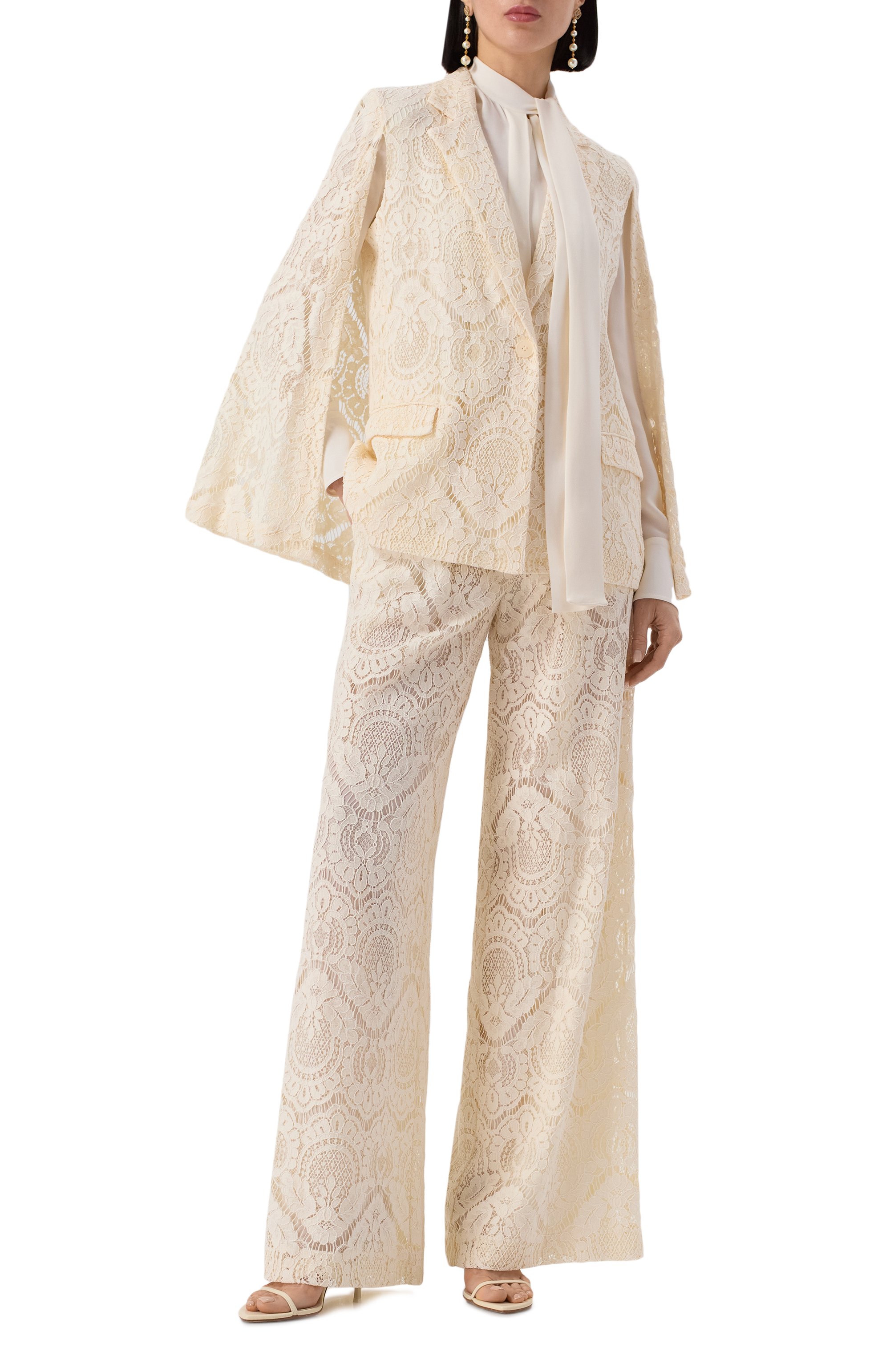 Жакет из вискозы и хлопка TWINSET, арт. 251TS2190, фото 2