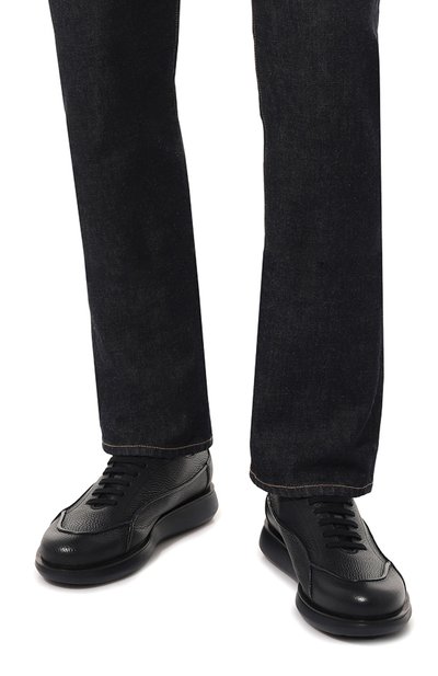 Кожаные кроссовки GIORGIO ARMANI, арт. X2C526/XF224, фото 3